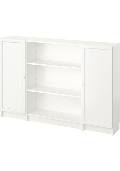 Kitaplık, Beyaz, 160X106 cm