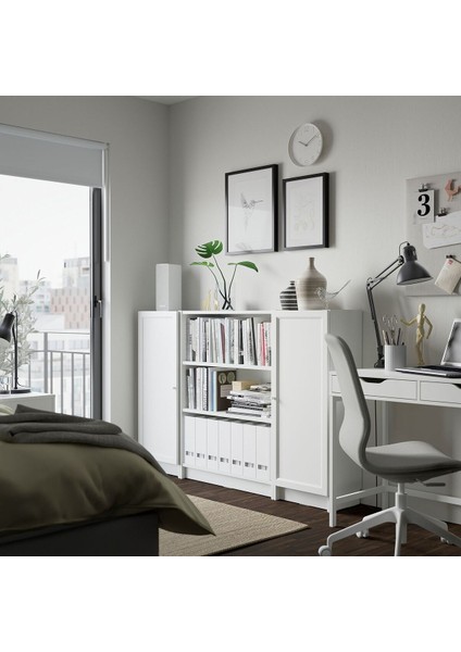 Kitaplık, Beyaz, 160X106 cm modelleri