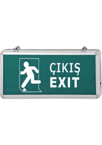 Ekim Aydınlatma Cata Çıkış Şarjlı Işıklı Yönlendirme Tabelası CT-9166 Exıt Çıkış fiyatları