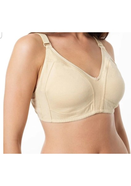 Kadın Telsiz Desteksiz Penye Toparlayıcı Sütyen D Kap