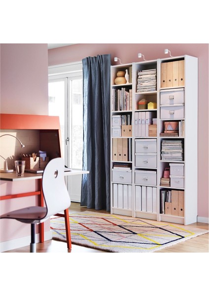 Kitaplık, Beyaz, 40X28X202 cm modelleri