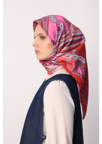 Virel Desen Pamuk Eşarp modelleri