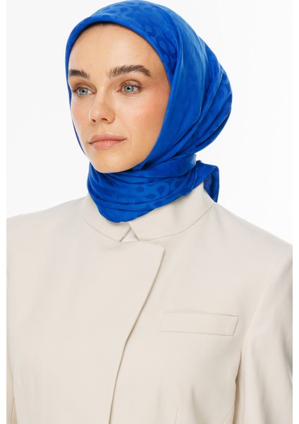 Moon Desen Ipeksi Jakar Eşarp