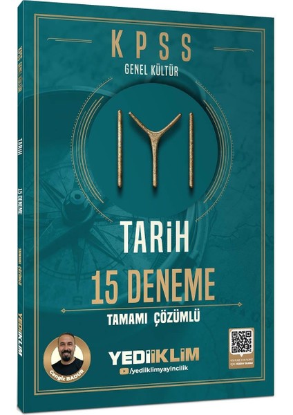 Yediiklim Kpss Genel Kültür Tarih 15 Deneme Tamamı Çözümlü