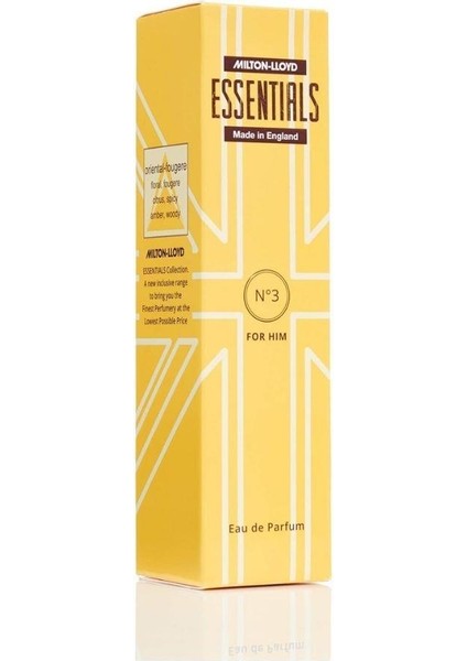 Milton Lloyd Essentials No 3 For Him Edp 50 ml Erkek Parfümü modelleri