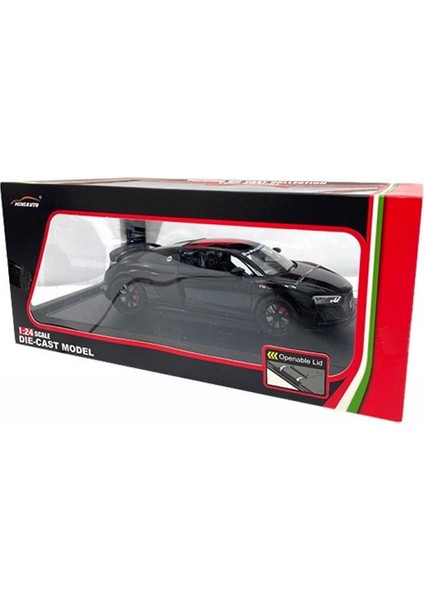 Miniauto 1:24 Ölçek Metal Araba – Siyah Spor Otomobil (Açılabilir Kapaklı) fiyatları