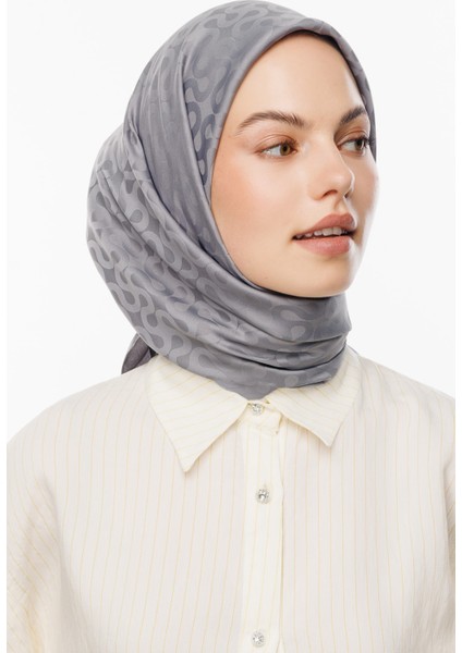 Moon Desen Ipeksi Jakar Eşarp modelleri