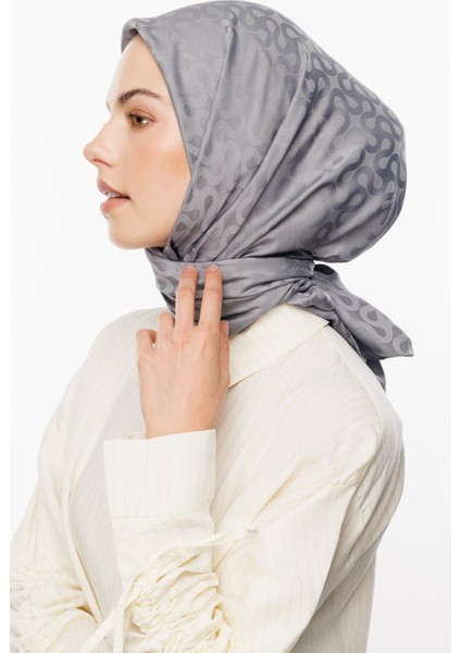 Moon Desen Ipeksi Jakar Eşarp indirimleri