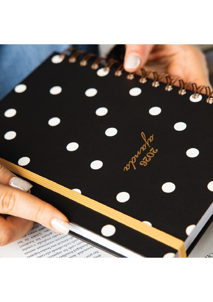 2026 A5 Spiralli Haftalık Ajanda 12 Aylık - Puantiye fiyatları