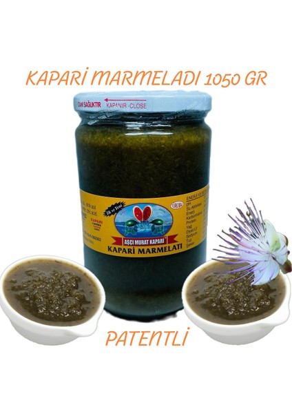 KAPARİ MARMELADI (PATENTLİ) 1050 GR.