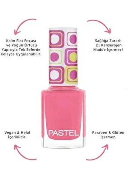 Oje 383 Pembe Renk 11 ml Hızlı Kuruma Özelliği ile Mükemmel Kapama fiyatları