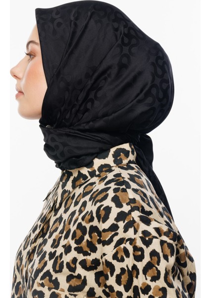 Moon Desen Ipeksi Jakar Eşarp modelleri