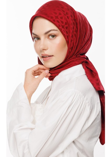 Moon Desen Ipeksi Jakar Eşarp