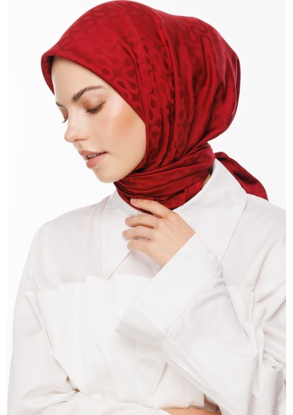 Moon Desen Ipeksi Jakar Eşarp