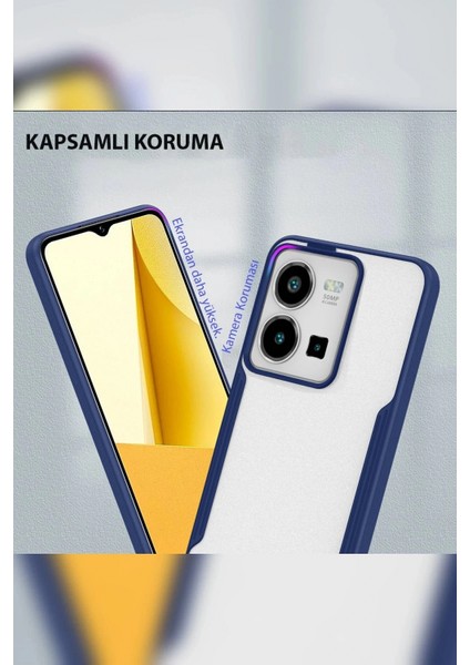 Vivo Y35 Kılıf Platin Silikon - Pembe modelleri