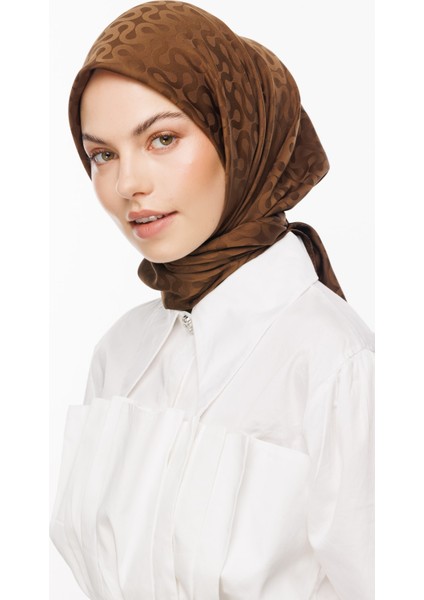 Moon Desen Ipeksi Jakar Eşarp indirimleri