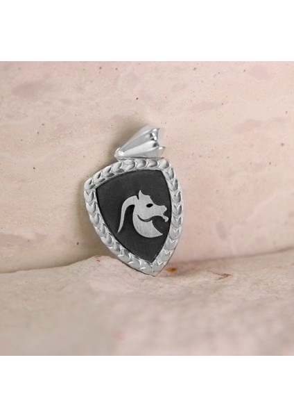 Oğlak Burcu 925AYAR Gümüş Madalyon Kolye Ucu fırsatları