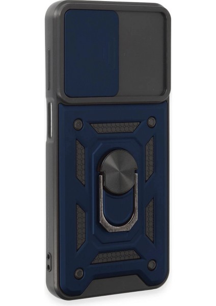 Samsung Galaxy M14 5g Kılıf Pars Lens Yüzüklü Silikon - Lacivert fiyatları