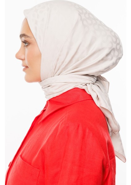 Moon Desen Ipeksi Jakar Eşarp