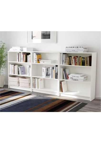 Kitaplık, Beyaz, 240X28X106 cm fiyatları