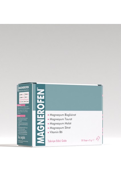 Magnezyum Içeren Takviye Edici Gıda 30 Saşe