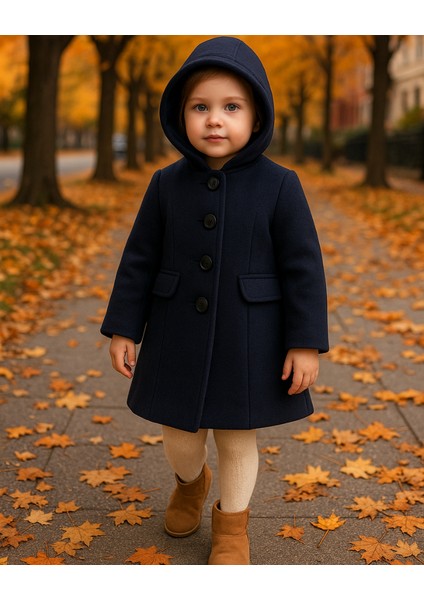 Kız Çocuk Lacivert Kaban (12/18 Ay) fiyatları
