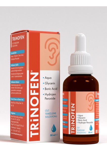 Cilt Temizleme Solüsyonu 30 ml