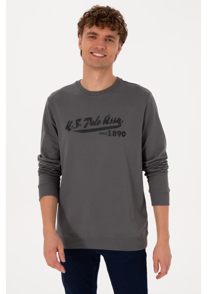 Erkek Gri Sweatshirt 50316315-VR024 modelleri