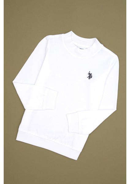 Erkek Çocuk Beyaz Sweatshirt 50314971-VR013