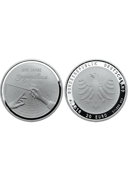 Almanya 20 Euro 2018 Gümüş Hatıra. 18 Gr. Çil. fırsatları
