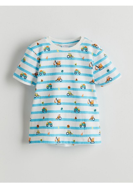 Yeni Sezon Baskılı Erkek Çocuk Şortlu Pijama Takımı indirimleri