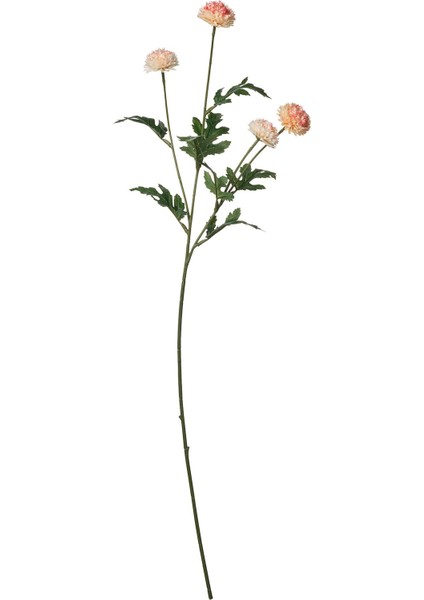 Yapay Çiçek, Turuncu, 75 Cm, Krizantem, Iç-Dış Mekan