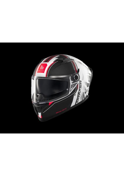 Kask mt Braker Sv Charm A1 Mat Siyah/beyaz modelleri