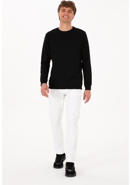 Erkek Siyah Sweatshirt 50315455-VR046 fırsatları