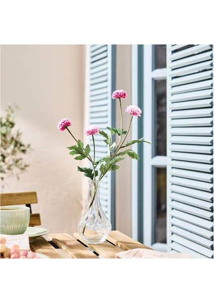 Yapay Çiçek, Pembe, 75 Cm, Krizantem, Iç-Dış Mekan fiyatları