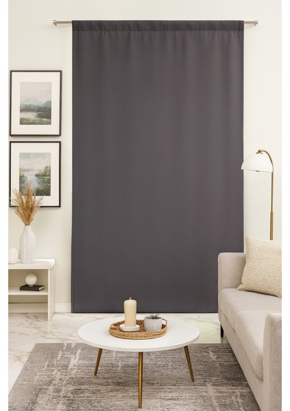 Diego Blackout Fon Perde Antrasit 140X270