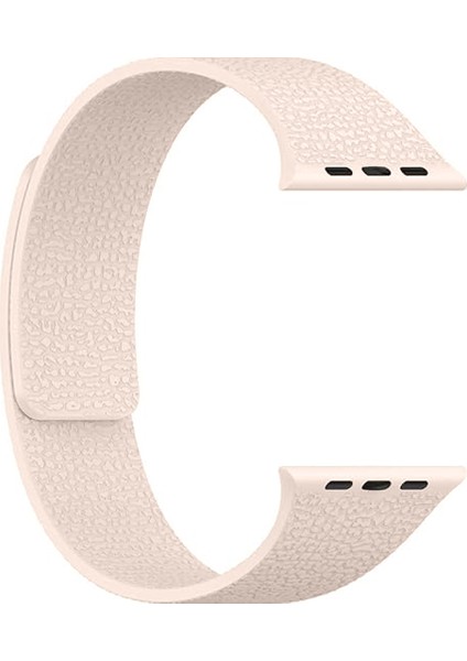 Apple Watch 2-3-4-5-6-7-8-10 & Se Uyumlu Manyetik Desenli Spor Silikon Kordon (38/40/41 & 42 Mm) modelleri