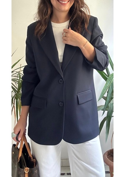 Kadın Lacivert Blazer Ceket fırsatları