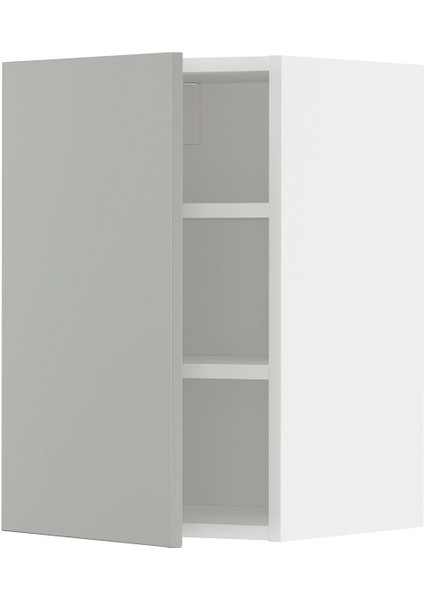 Mutfak Duvar Dolabı, Havstorp Açık Gri, 40X60 Cm, 1 Kapaklı