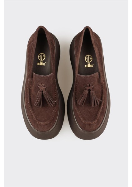 Kahve Deri Kadın Topuklu Ayakkabı fırsatları