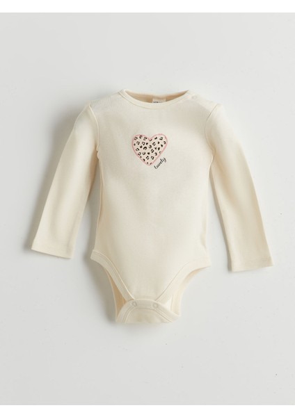 Yeni Sezon Baskılı Kız Bebek Çıtçıtlı Body 3'lü fırsatları