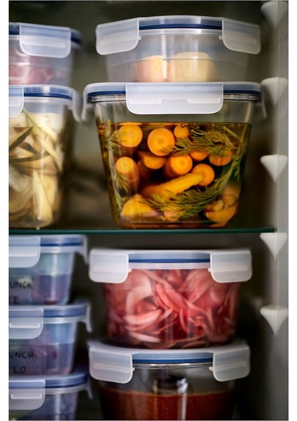 Plastik Saklama Kabı, Plastik, 750 Ml, Yuvarlak modelleri