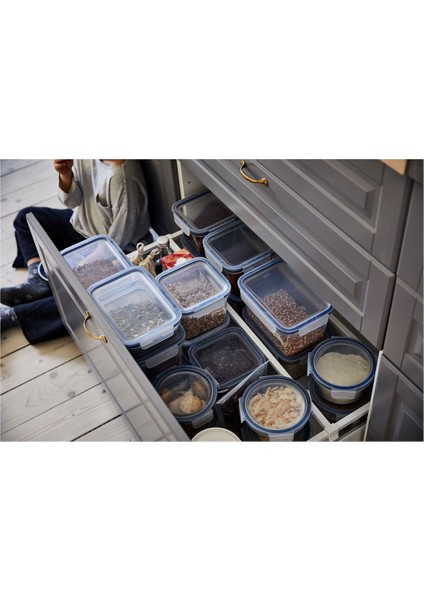 Plastik Saklama Kabı, Plastik, 750 Ml, Yuvarlak fırsatları