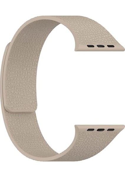 Apple Watch 2-3-4-5-6-7-8-10 & Se Uyumlu Manyetik Desenli Spor Silikon Kordon (38/40/41 & 42 Mm) modelleri