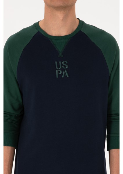 Erkek Koyu Yeşil Sweatshirt 50315420-VR079