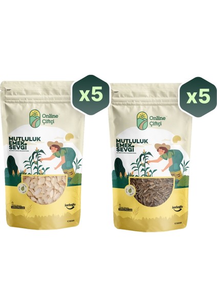 Tuzlu Kabak ve Dakota Çekirdeği Avantaj Seti 10X100GR