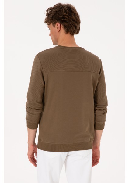 Erkek Haki Sweatshirt 50315455-VR027 indirimleri