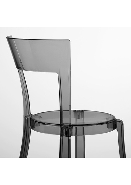 Plastik Sandalye, Şeffaf Gri fırsatları