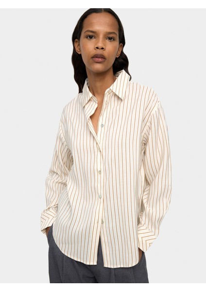 Uzun Kollu Çizgili Gömlek fiyatları