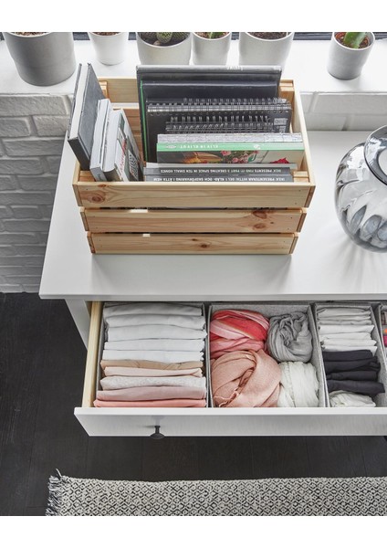 Kutu Seti, Açık Gri, 25X27X12 Cm, 2 Adet fiyatları